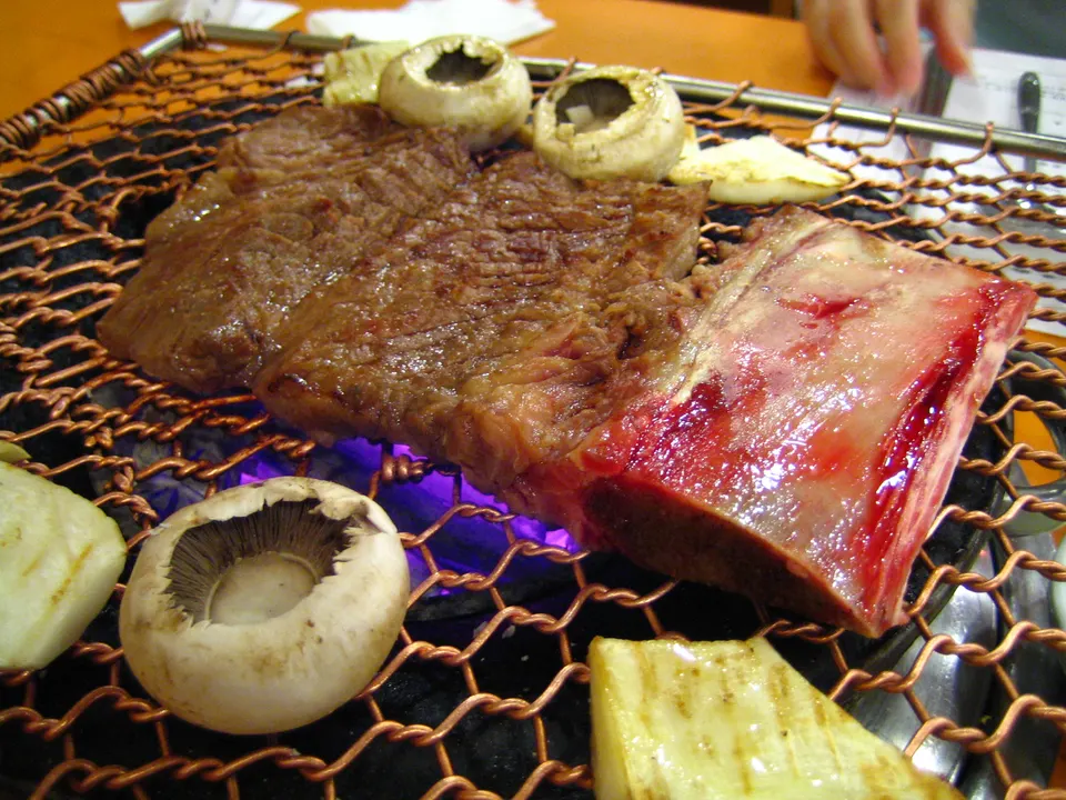 Korean grilled ribs