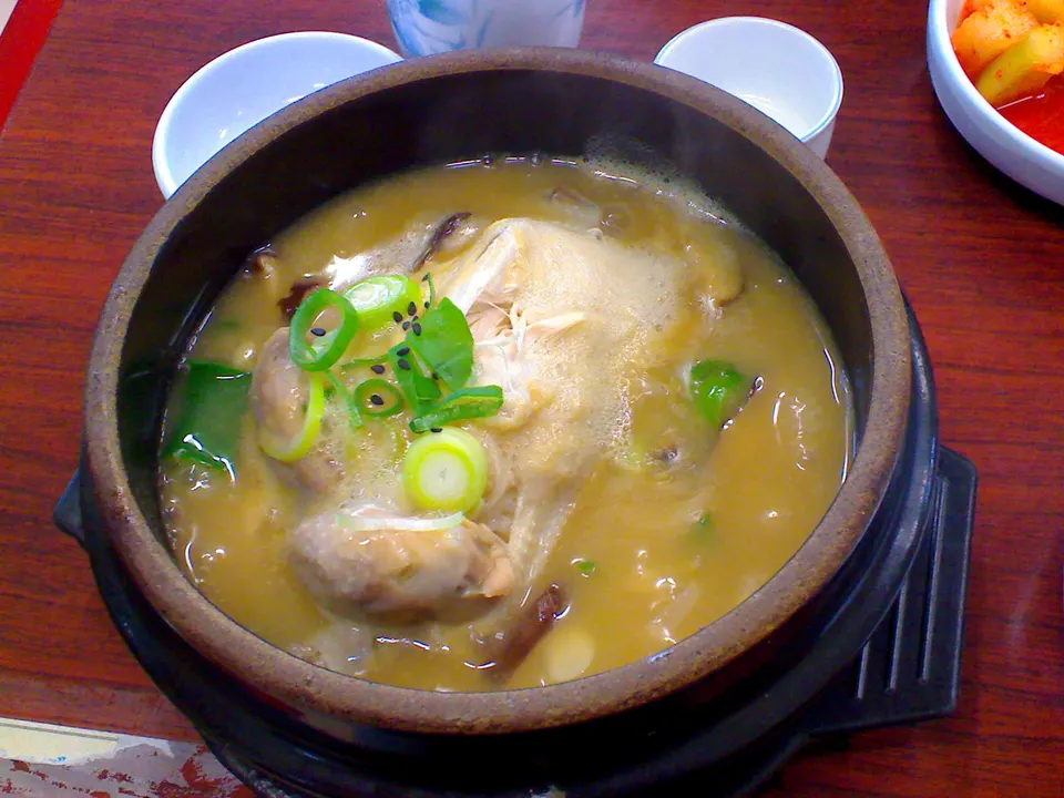 Ginseng chicken soup