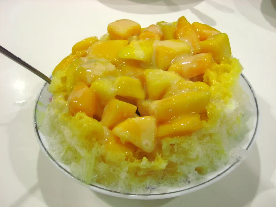 Mango ice