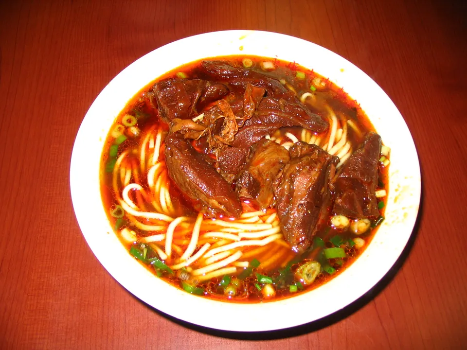 Taipei beef noodles and herbal pork rib soup